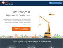 Tablet Screenshot of botstore.com